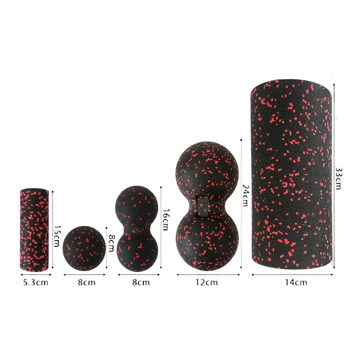 Foam Roller Set 5 in 1